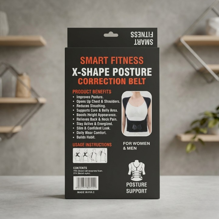 Smart Fitness X-Shape Posture Correction Belt