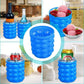 Ice Cube Maker Bottle – 2-in-1 Ice Tray with Lid