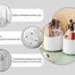 Rotating Makeup Brush Holder with Cover