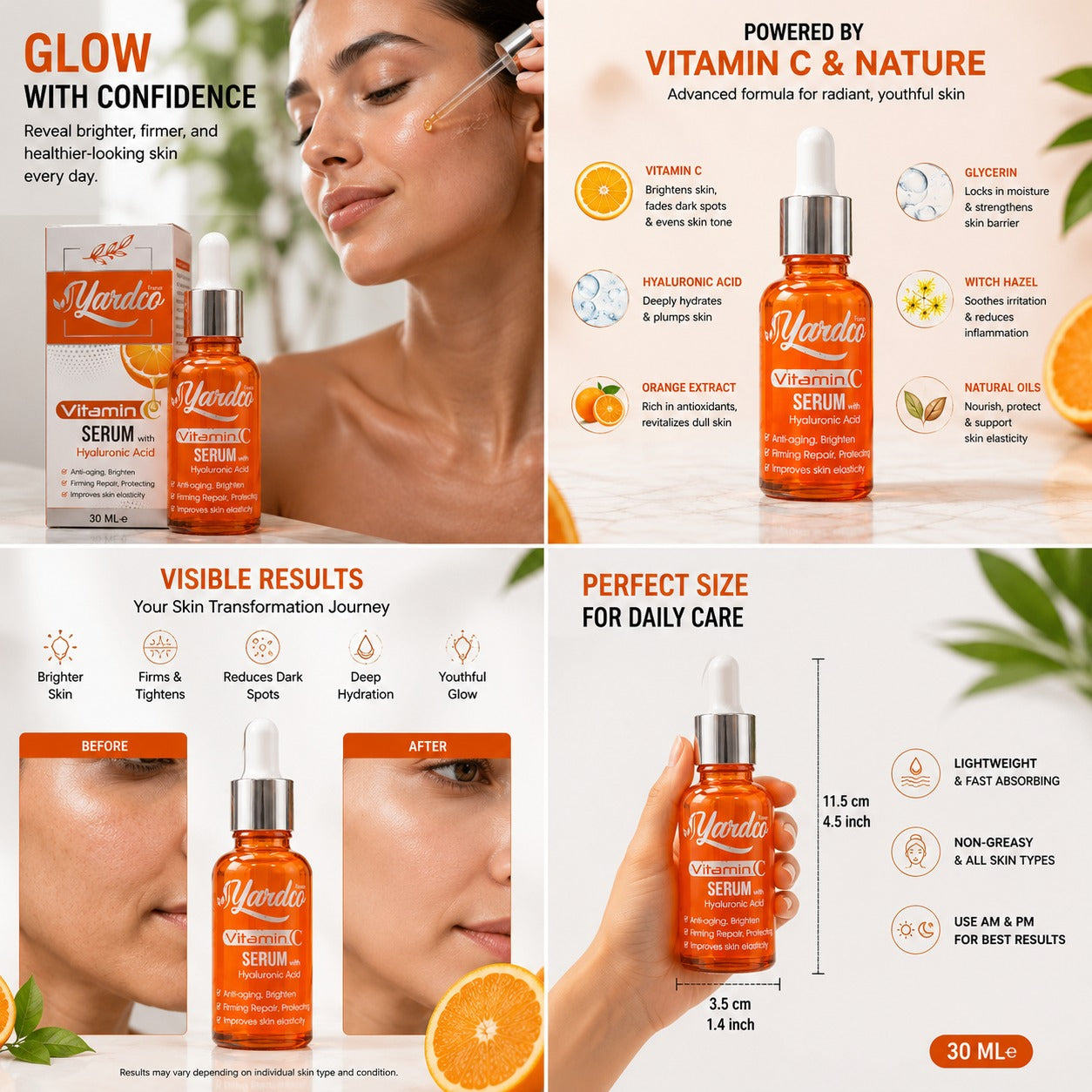 Yardco Vitamin C Face Serum – 30ml