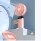 Rechargeable Hand Fan with LED Display