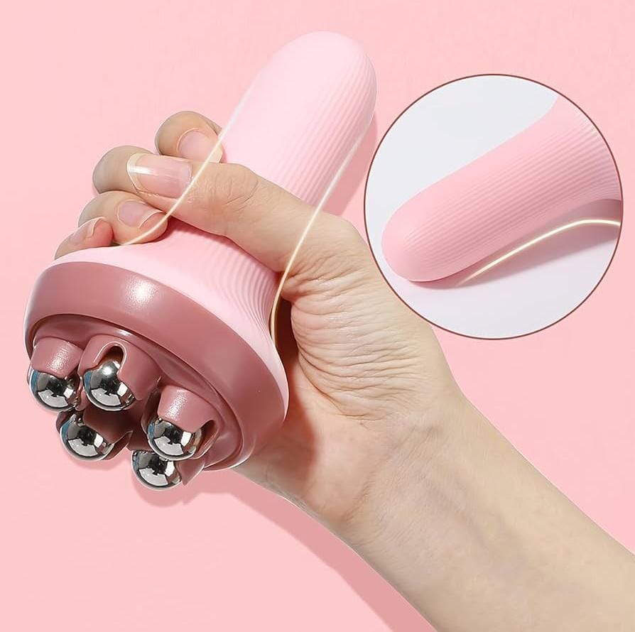 ReviveRoll Pro Deep Tissue Massager Premium 360° Handheld Muscle Relief Sphere